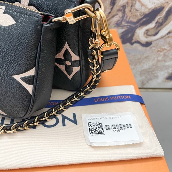 Louis Vuitton Empreinte Monogram Giant Multi Pochette Crossbody Bag - Picture 5 of 15